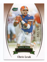 2007 Press Pass Legends Bronze #14 Chris Leak (10-295x2-NFLBEARS)