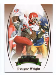2007 Press Pass Legends Bronze #19 Dwayne Wright (10-295x1-NFLBILLS)