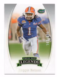 2007 Press Pass Legends Silver #16 Reggie Nelson (15-295x7-NFLJAGUARS)