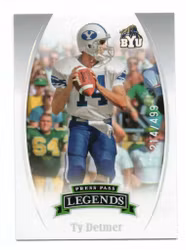 2007 Press Pass Legends Silver #71 Ty Detmer (15-295x6-NFLPACKERS)