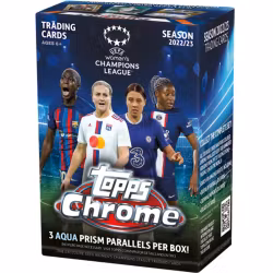 2022-23 Topps Chrome UEFA Womens Champions League (Blaster Box)