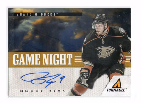 2011-12 Pinnacle Game Night Signatures #14 Bobby Ryan (60-231x6-DUCKS)