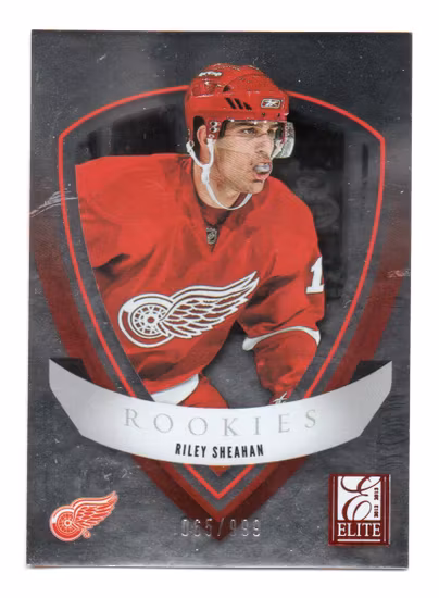 2012-13 Elite Rookies #10 Riley Sheahan (20-223x8-RED WINGS)