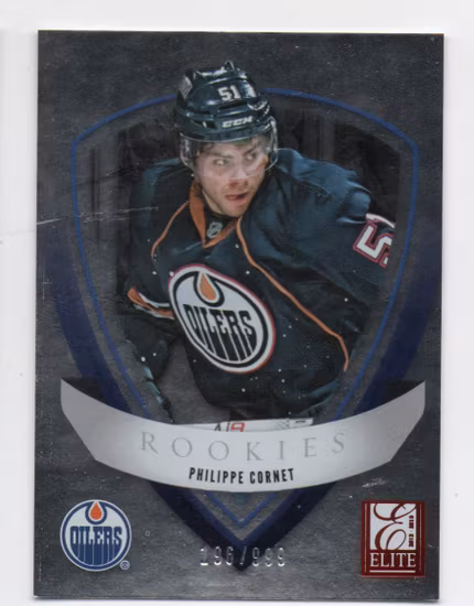 2012-13 Elite Rookies #31 Philippe Cornet (15-212x4-OILERS)