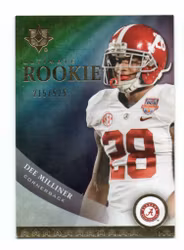 2013 Upper Deck Ultimate Collection Inserts #41 Dee Milliner (15-218x2-NFLJETS)