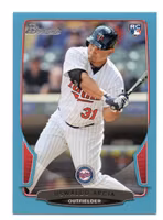 2013 Bowman Draft Blue #18 Oswaldo Arcia (12-292x1-MLBTWINS)