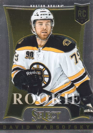 2013-14 Select #371 David Warsofsky RC (10-225x4-BRUINS)