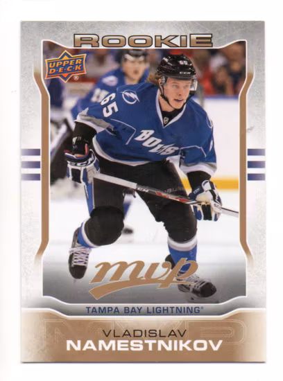 2014-15 Upper Deck MVP #51 Vladislav Namestnikov RC (10-182x8-LIGHTNING)