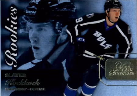 2015-16 Fleer Showcase Flair #59 Slater Koekkoek R0 (10-223x9-LIGHTNING)