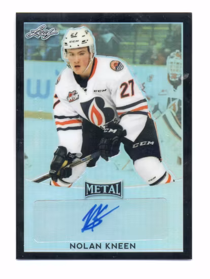 2015-16 Leaf Metal Prismatic Black #BANK1 Nolan Kneen (40-296x1-OTHERS)