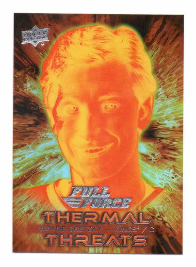 2015-16 Upper Deck Full Force Thermal Threats #TTWG Wayne Gretzky (150-222x5-NHLKINGS)