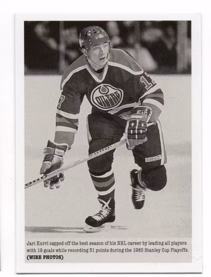 2015-16 Upper Deck Portfolio #257 Jari Kurri (15-230x5-OILERS)