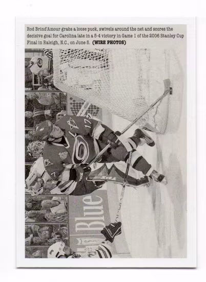 2015-16 Upper Deck Portfolio #265 Rod Brind`Amour (10-226x1-HURRICANES)