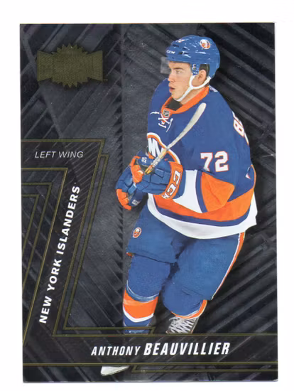 2016-17 Fleer Showcase Metal Universe #MU34 Anthony Beauvillier (10-228x5-ISLANDERS)