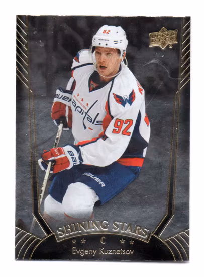 2016-17 Upper Deck Shining Stars #SS23 Evgeny Kuznetsov (15-187x2-CAPITALS)