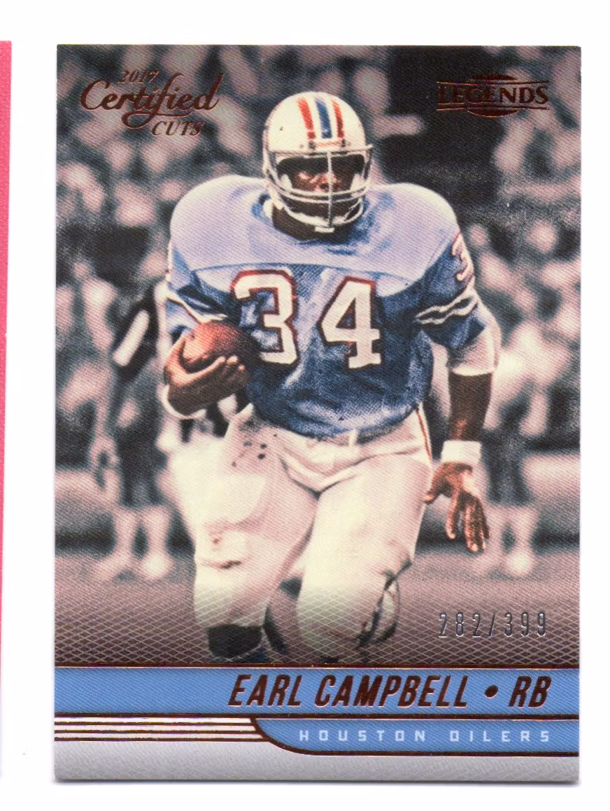 2017 Certified Cuts #131 Earl Campbell (20-218x7-NFLOILERS)