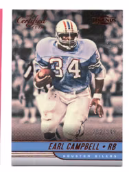 2017 Certified Cuts #131 Earl Campbell (20-218x7-NFLOILERS)