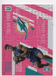 2017 Panini Unparalleled Pink #221 Isaiah Ford (20-278x6-NFLDOLPHINS)