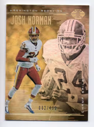 2018 Panini Illusions Gold #96 Champ Bailey Josh Norman (25-295x3-NFLREDSKINS)