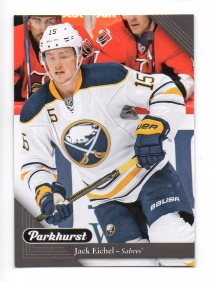 2017-18 Parkhurst Black #25 Jack Eichel (20-286x3-SABRES)