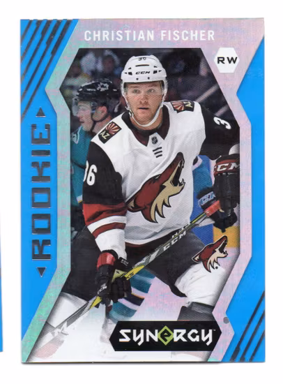 2017-18 Synergy Blue #69 Christian Fischer (25-226x9-COYOTES)