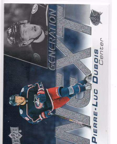 2019-20 Upper Deck Generation Next #GN16 Pierre-Luc Dubois (10-224x1-BLUEJACKETS)