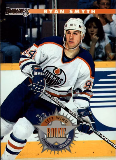 1996-97 Donruss #223 Ryan Smyth (5-308x1-OILERS)