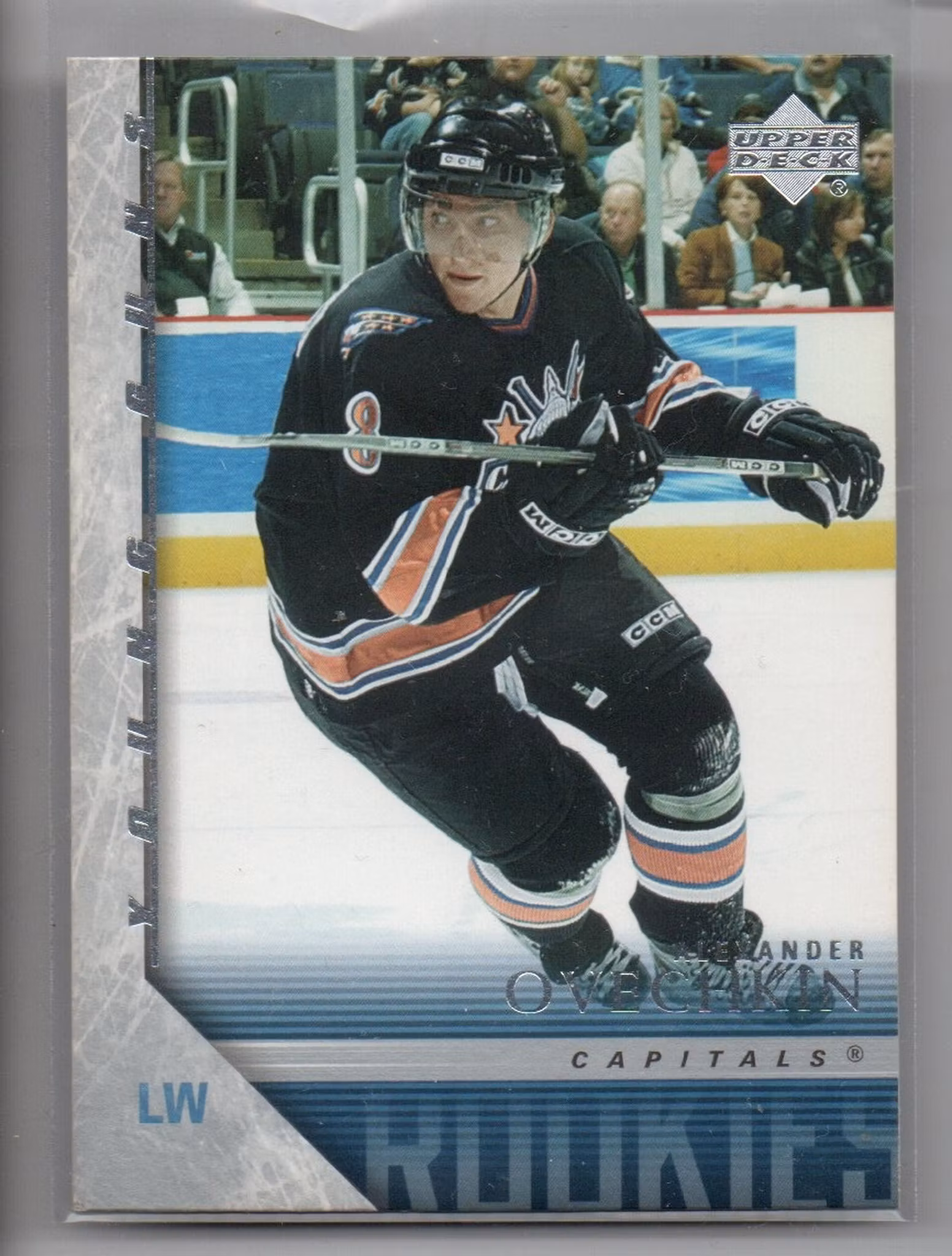 2005-06 Upper Deck #443 Alexander Ovechkin YG RC (5000-307x9-CAPITALS) SEE LEFT BOTTOM CORNER