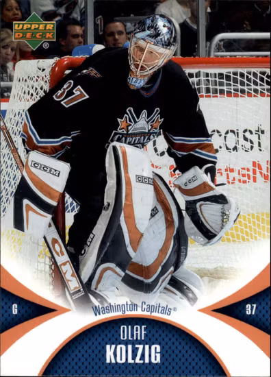 2006-07 UD Mini Jersey Collection #99 Olaf Kolzig (5-313x2-CAPITALS)