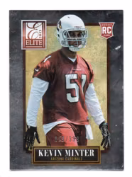 2013 Elite #154 Kevin Minter RC (20-303x6-NFLCARDINALS)