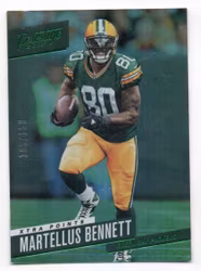 2017 Prestige Xtra Points Green #66 Martellus Bennett (20-302x4-NFLPACKERS)