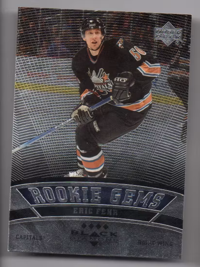 2006-07 Black Diamond #191 Eric Fehr RC (40-325x1-CAPITALS)