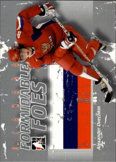 2007-08 ITG O Canada #97 Alexander Ovechkin (10-321x3-RUSSIA)