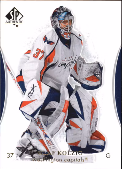 2007-08 SP Authentic #5 Olaf Kolzig (5-323x5-CAPITALS)