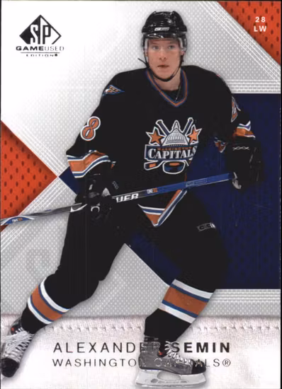 2007-08 SP Game Used #3 Alexander Semin (5-323x9-CAPITALS)