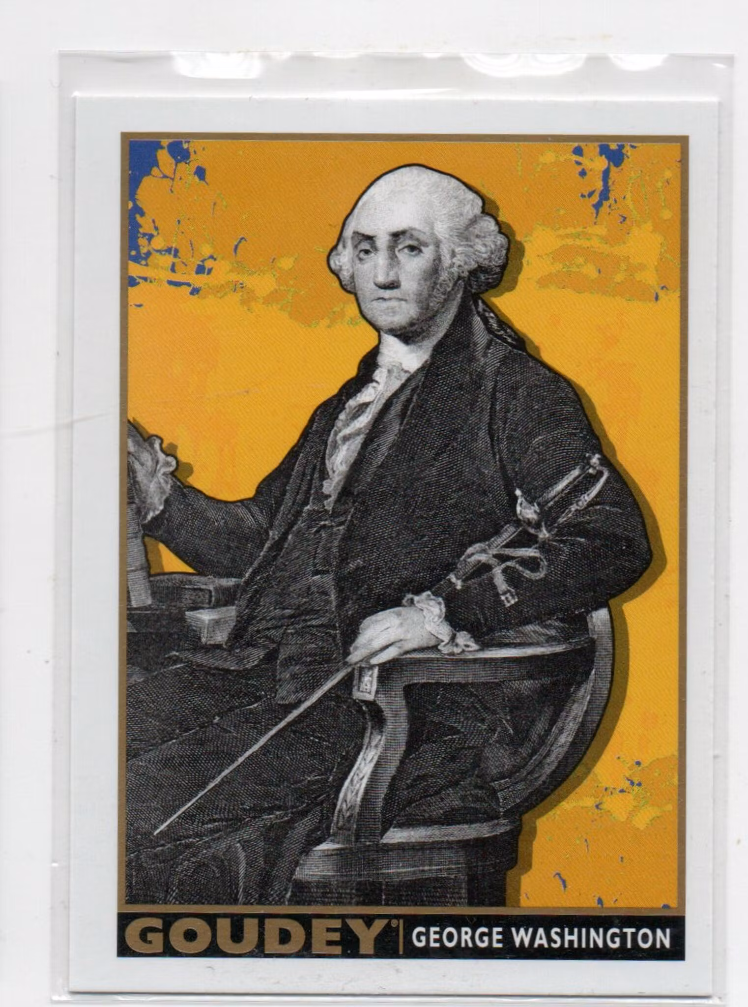 2017 Upper Deck Goodwin Champions Goudey Presidents #GP1 George Washington (10-325x9-OTHERS)