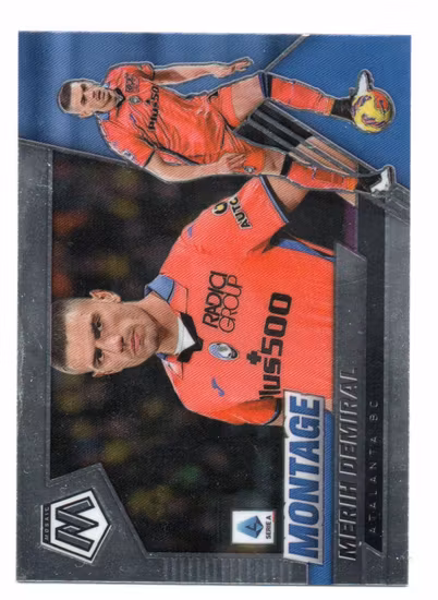 2021-22 Panini Mosaic Serie A Montage #6 Merih Demiral (10-326x3-SOCCERATALANTA)