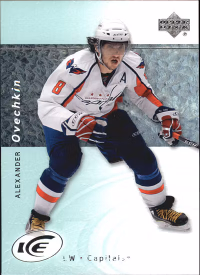 2007-08 Upper Deck Ice #48 Alexander Ovechkin (20-327x5-CAPITALS)