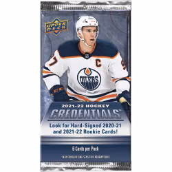 2021-22 Upper Deck Credentials (Hobby Pack)