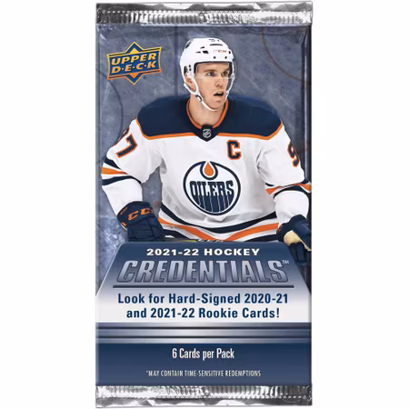 2021-22 Upper Deck Credentials (Hobby Pack)