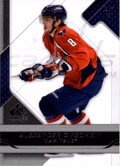 2008-09 SP Game Used #100 Alexander Ovechkin (30-337x3-CAPITALS)