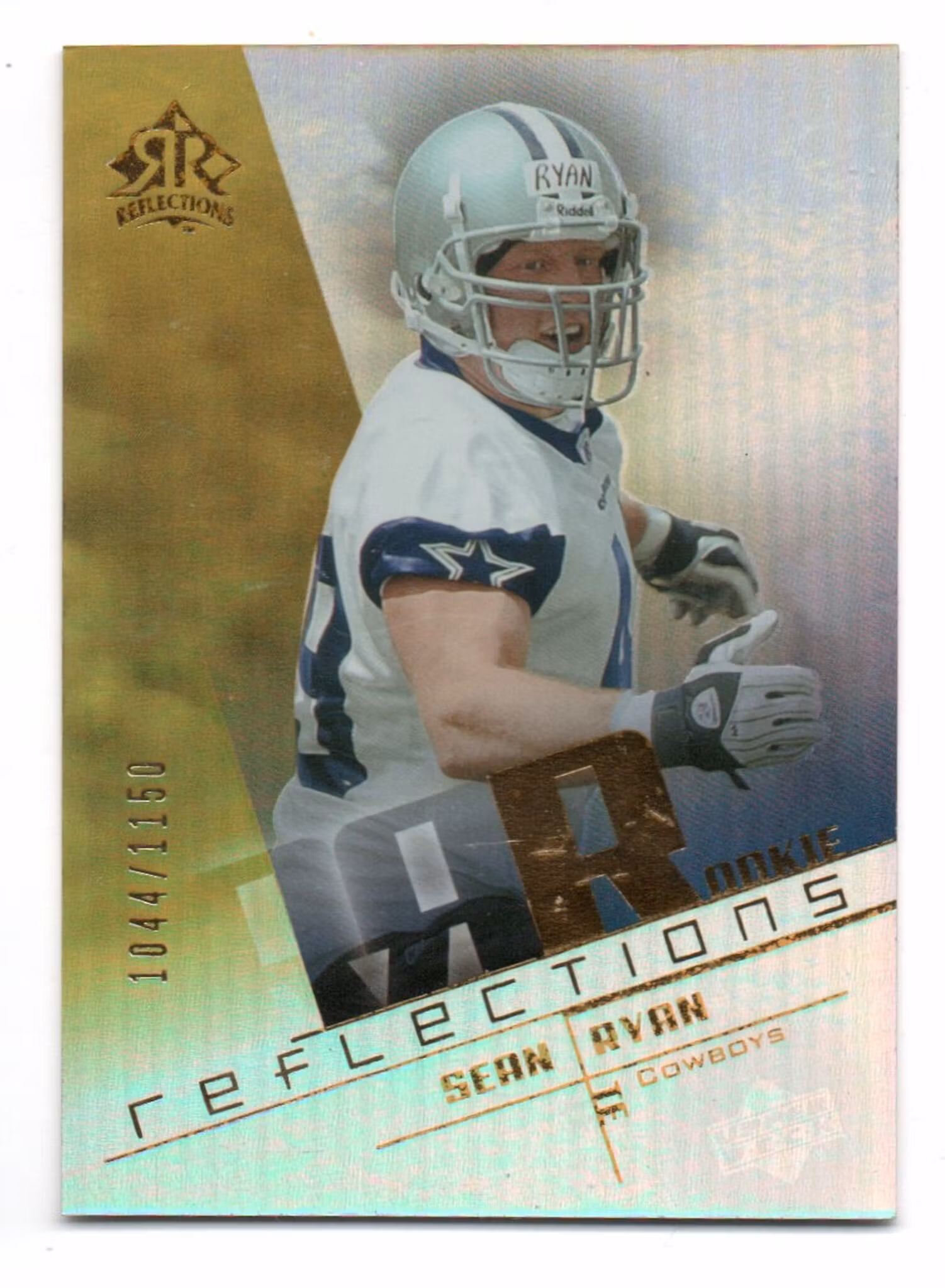 2004 Reflections #253 Sean Ryan RC (15-339x5-NFLCOWBOYS)