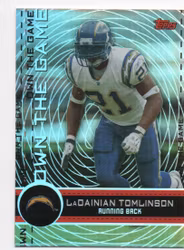 2007 Topps Own The Game #OTGLT2 LaDainian Tomlinson (20-355x8-NFLCHARGERS)