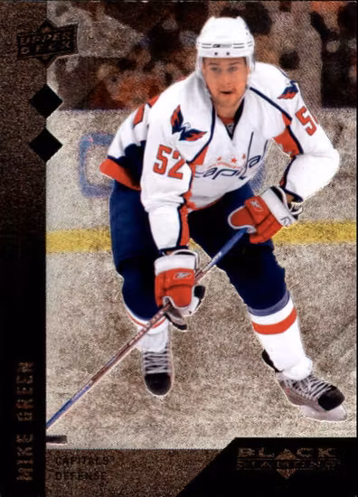 2009-10 Black Diamond #119 Mike Green (5-347x1-CAPITALS)
