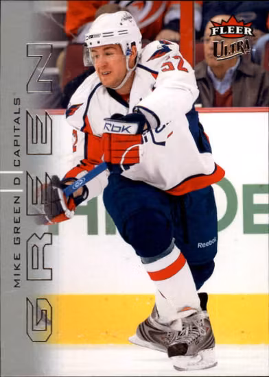 2009-10 Ultra #148 Mike Green (5-354x7-CAPITALS)