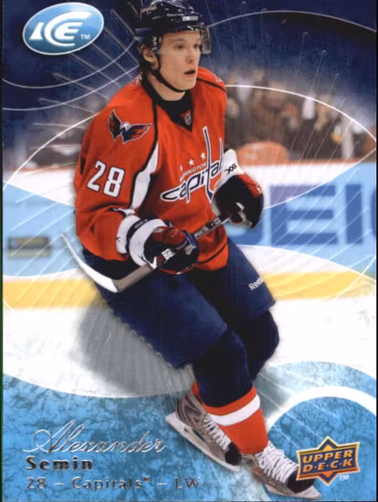2009-10 Upper Deck Ice #6 Alexander Semin (5-358x2-CAPITALS)