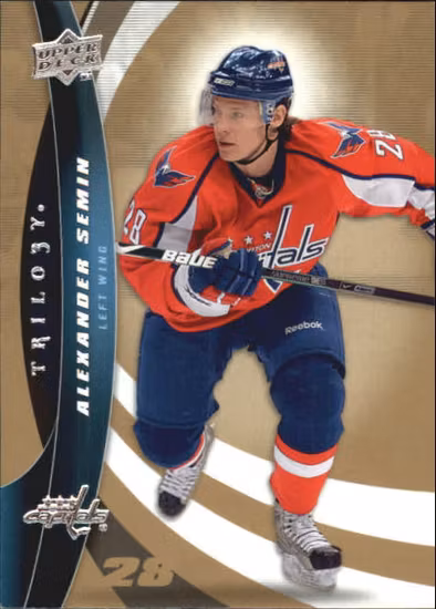 2009-10 Upper Deck Trilogy #28 Alexander Semin (5-360x8-CAPITALS)