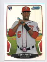 2013 Bowman Chrome Refractors #64 Eury Perez (15-342x2-MLBNATIONALS)