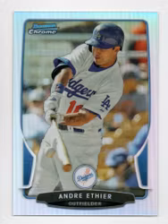 2013 Bowman Chrome Refractors #196 Andre Ethier (12-346x2-MLBDODGERS)