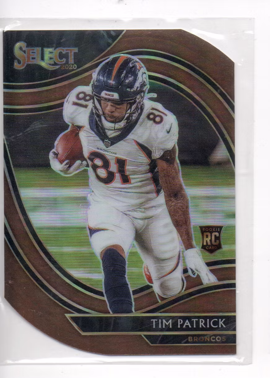2020 Select Prizm Copper Die Cut #375 Tim Patrick (20-360x9-NFLBRONCOS)